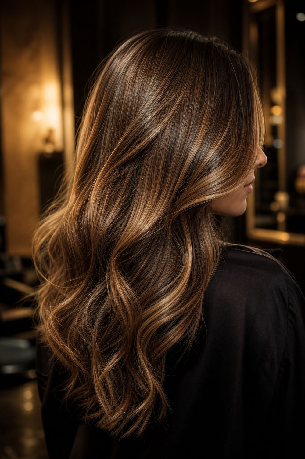 Caramel balayage